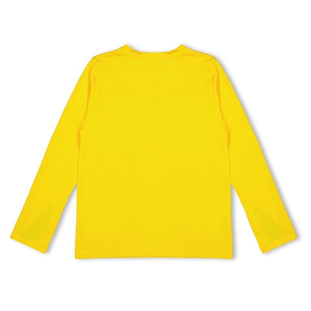 Yellow - Puma - Unisex Kids' Team Long Sleeve Performance Gym Top