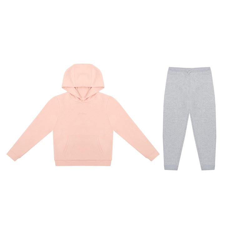 Firetrap Girls Pink  2Pc Jogger Set in Size 9 - 10 Years, Sports Direct