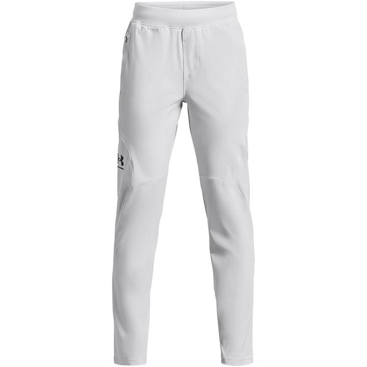 Under Armour Boys Grey Unstoppable Tracksuit Bottoms  in Size 9 - 10 Years, Sports Direct