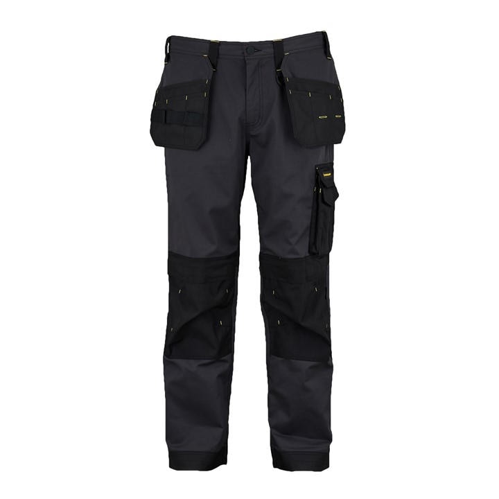 Dunlop Men's Grey On Site Work Trousers in Size XS, Sports Direct