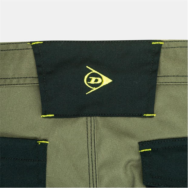 Khaki - Dunlop - On-Site Shorts Mens