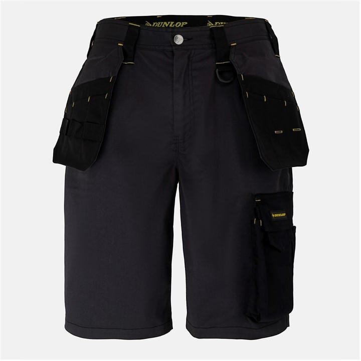 Dunlop Men's Black On-Site Shorts in Size M, Sports Direct