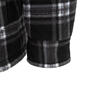 Black - Dunlop - Full Zip Checked Hoodie Mens