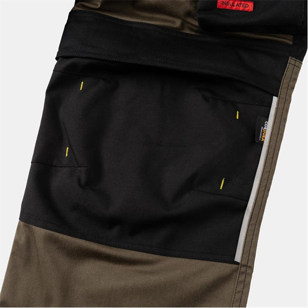 Khaki - Dunlop - On Site Insualted Workwear Trousers