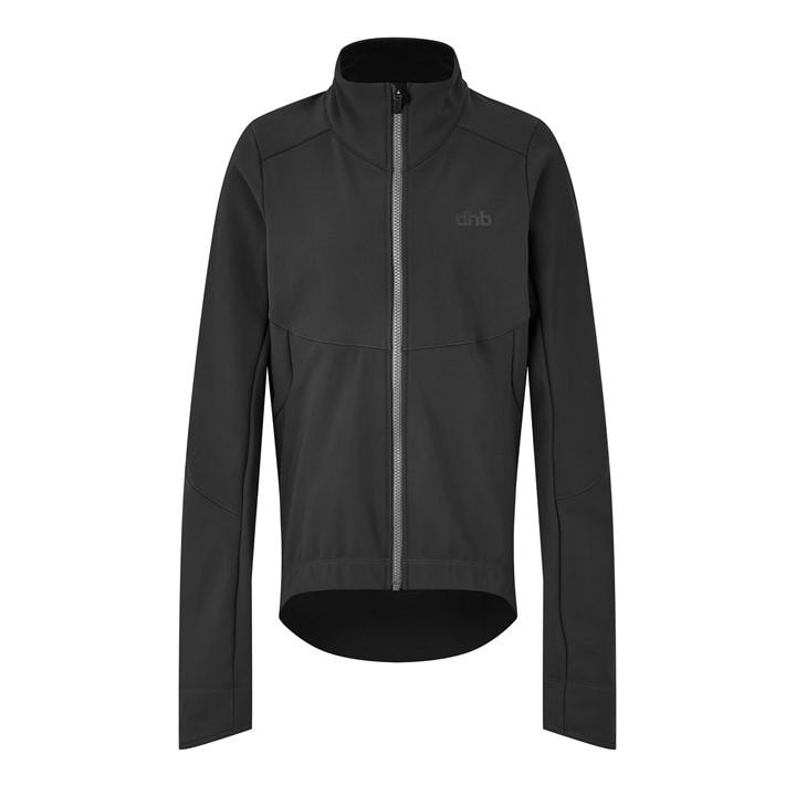 Dhb Men' Black Aeron Deep Winter 2.0 Windproof Waterproof Softshell Jacket in Size S, Sports Direct