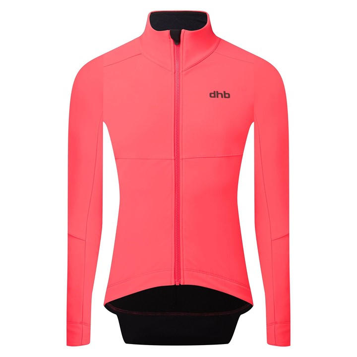 Dhb Men's Pink Aeron Deep Winter 2.0 Thermal Fleece-Backed Windproof Waterproof Softshell Jacket in Size XS, Sports Direct