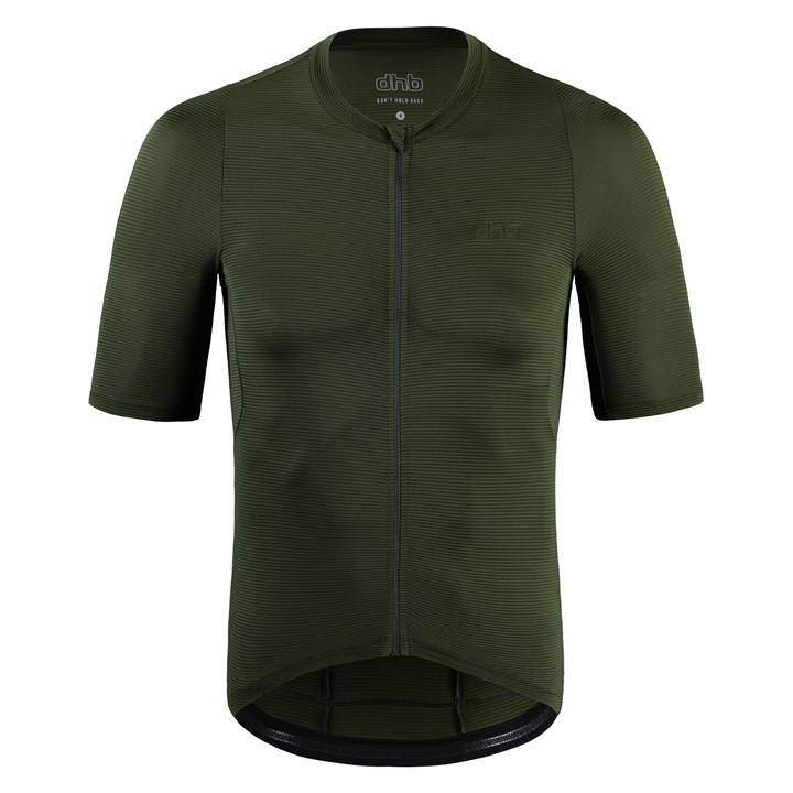 Dhb Men' Green Aeron Short Sleeve Jersey 3.0 in Size S, Sports Direct