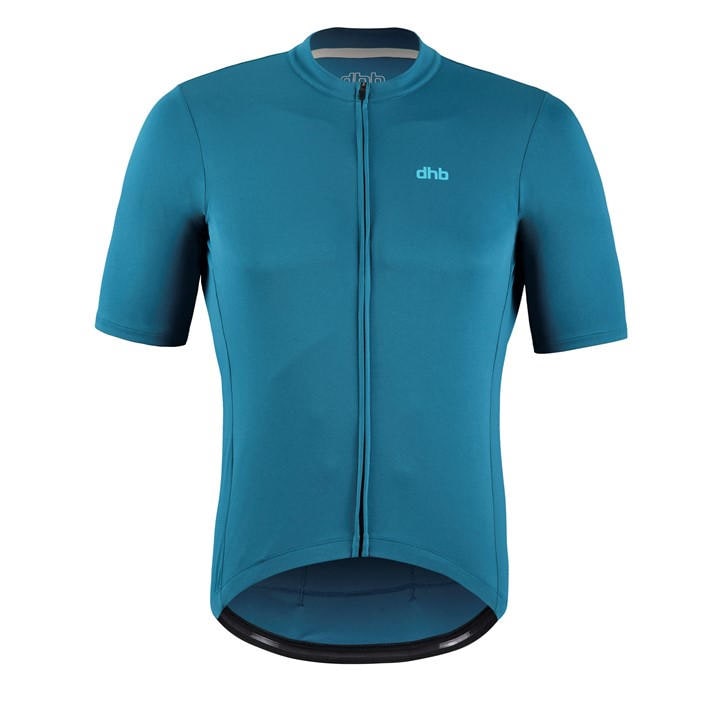 Dhb Men's Blue Blok Classic Short Sleeve Jersey in Size XL, Sports Direct