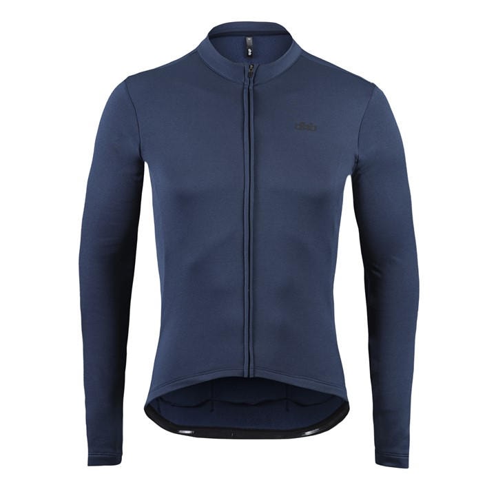 Dhb Men's Blue Classic Thermal Long Sleeve Jersey in Size L, Sports Direct