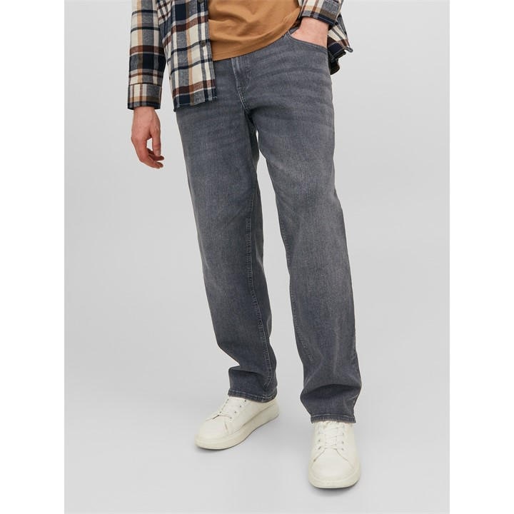 Jack And Jones Men's Black Jack+ Mike 270 Jeans Plus Size in Size 48 R, Sports Direct