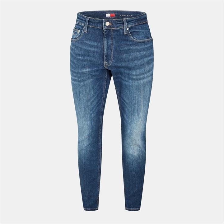 Tommy Jeans Men's Blue Scanton Slim Fit Jeans in Size 34 R, Sports Direct