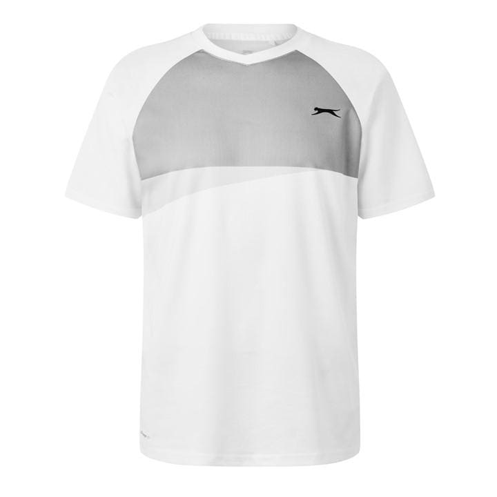 Slazenger Men's Blue Tennis T Shirt in Size L, Sports Direct
