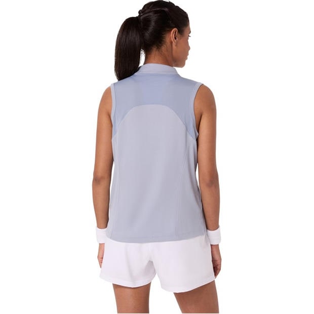 Grey Blue - Asics - Court Vest Womens