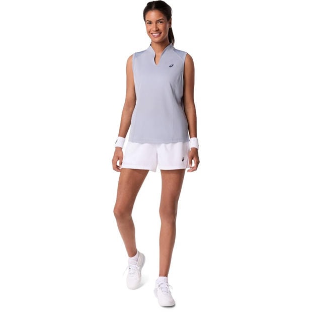 Grey Blue - Asics - Court Vest Womens