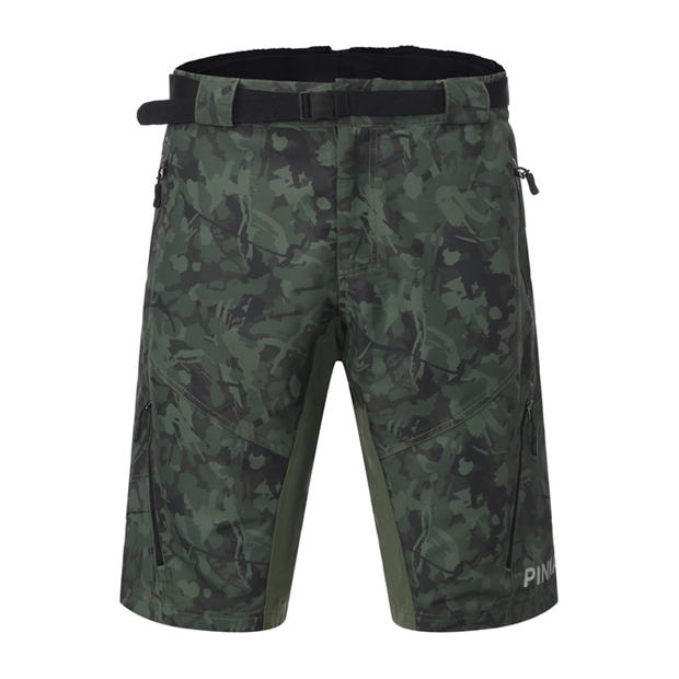 Green Camo - Pinnacle - Baggy 2in1 Shorts Mens