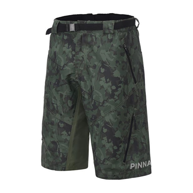 Green Camo - Pinnacle - Baggy 2in1 Shorts Mens