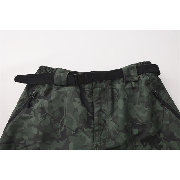 Green Camo - Pinnacle - Baggy 2in1 Shorts Mens