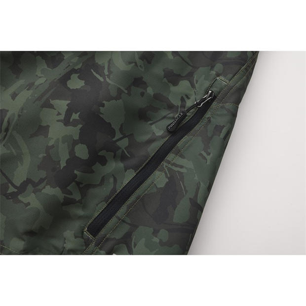 Green Camo - Pinnacle - Baggy 2in1 Shorts Mens