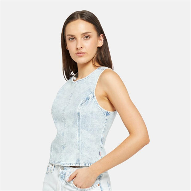 Leczące Wody - Levis - Women's Topanga Denim Tank Vest
