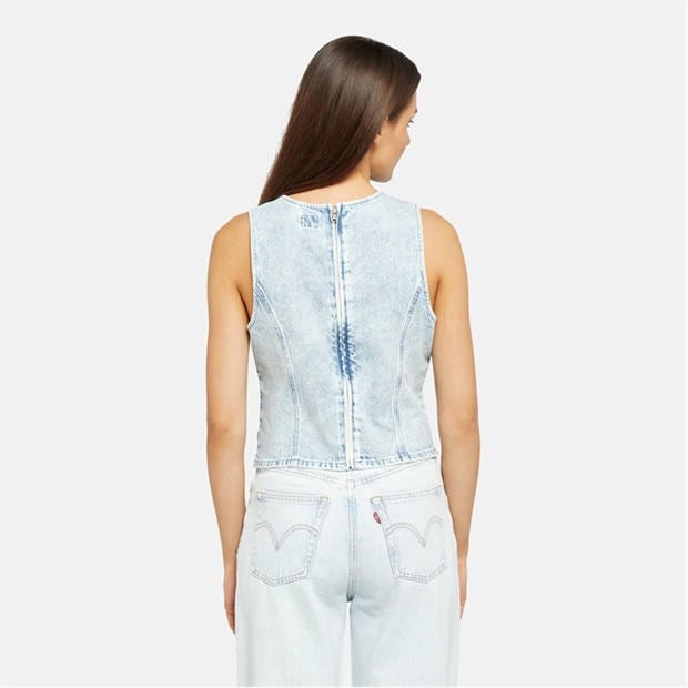 Leczące Wody - Levis - Women's Topanga Denim Tank Vest