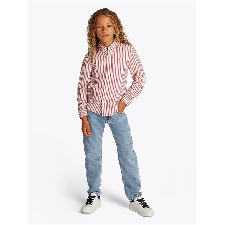 Tommy Hilfiger Boys Blue Kids' Modern Denim Straight Leg Jeans in Size 9 - 10 Years, Sports Direct