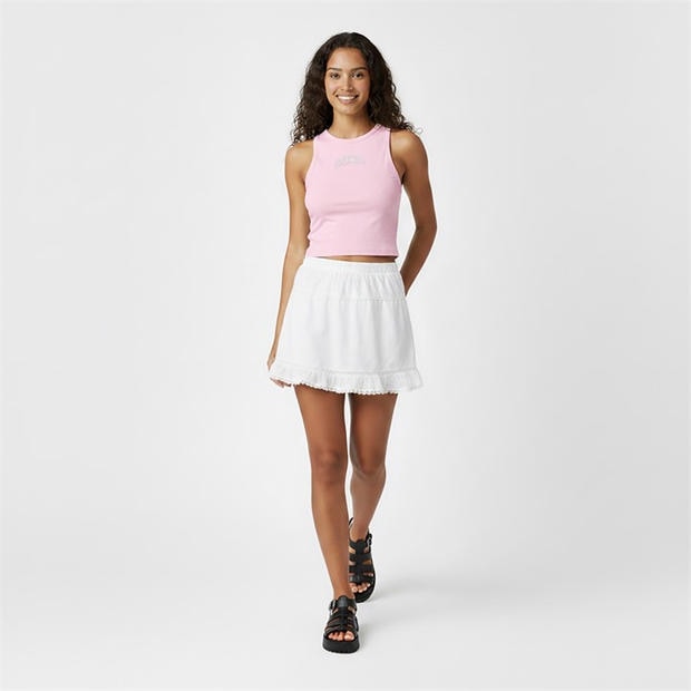 Pink Icing - Jack Wills - Women's JW Graphic Racerback Vest