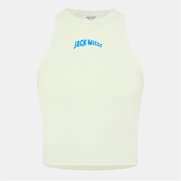 Seaglass - Jack Wills - Women's JW Graphic Racerback Vest