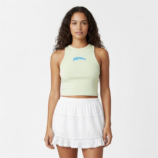 Seaglass - Jack Wills - Women's JW Graphic Racerback Vest
