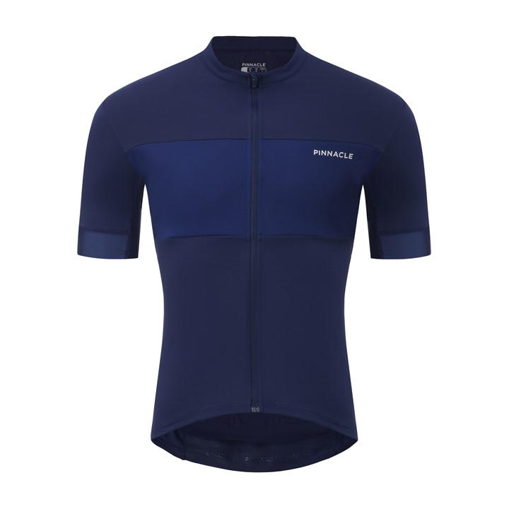 Pinnacle Men's Blue Race Short Sleeve Cycling Top in Size M, Sports Direct