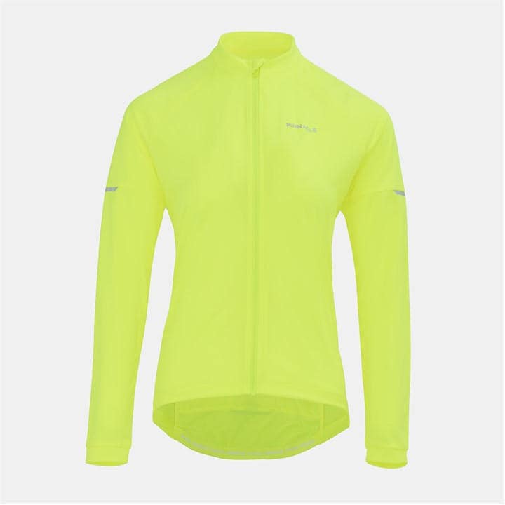 Pinnacle Women's Yellow Long Sleeve Cycling Jersey in Size 10, Sports Direct