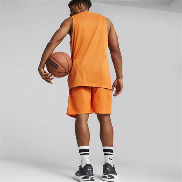 Golden Poppy - Puma - Men's Hoops Team Practice Basketball Shorts