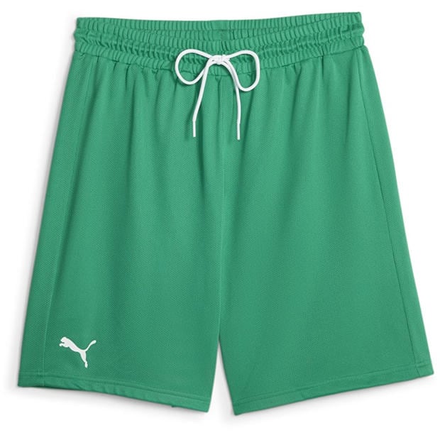 Pepper Green - Puma - Men's Hoops Team Practice Basketball Shorts