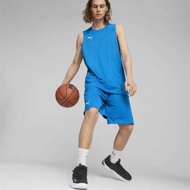 Elec Blue - Puma - Men's Hoops Team Practice Basketball Shorts