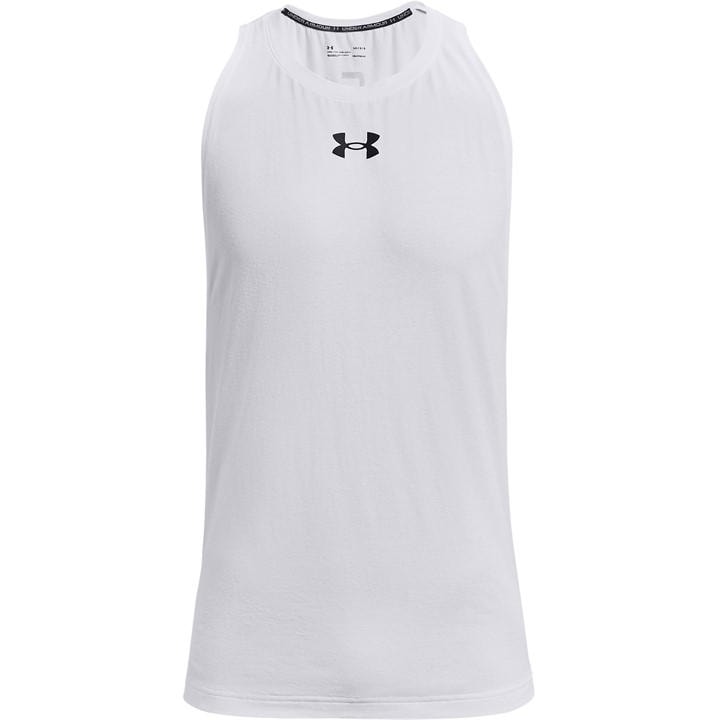 Under Armour Men's White Baseline Tank Top in Size M, Sports Direct