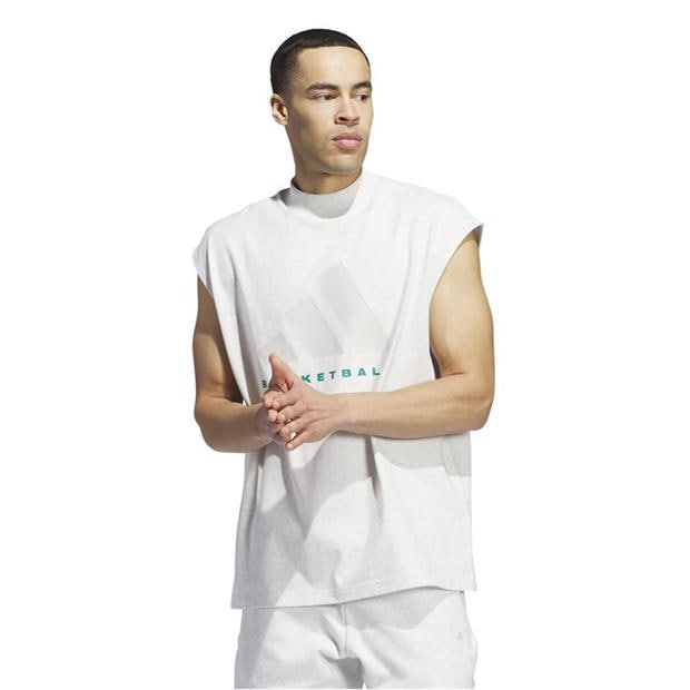 Сиво - adidas - Men's Short Sleeve Performance T-Shirt