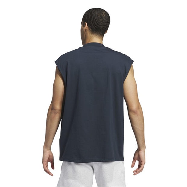 Морска синьо - adidas - Men's Short Sleeve Performance T-Shirt