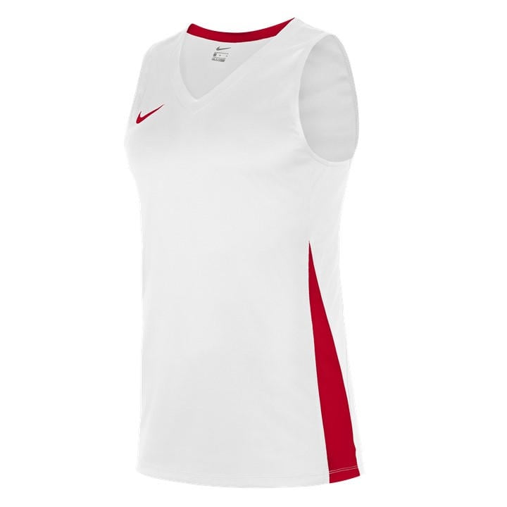Nike Men's White Performance Basketball Jersey in Size L, Sports Direct