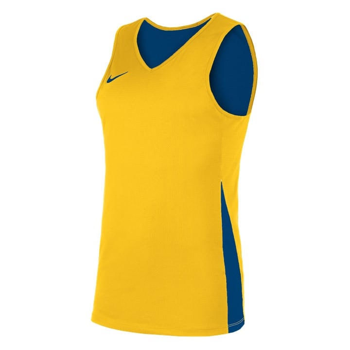 Nike Men's Yellow Performance Basketball Jersey in Size 6XL, Sports Direct