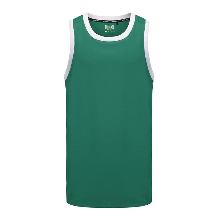 Everlast Men' Green Basketball Performance Vest in Size S, Sports Direct