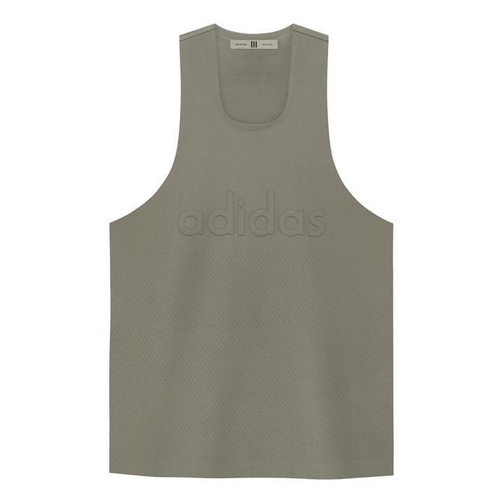 Adidas Men's Grey Athletic Tank Performance Basketball Jersey in Size XS, Sports Direct