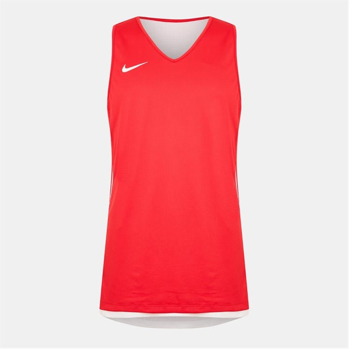Nike Men's Red Performance Basketball Jersey in Size 2XL, Sports Direct