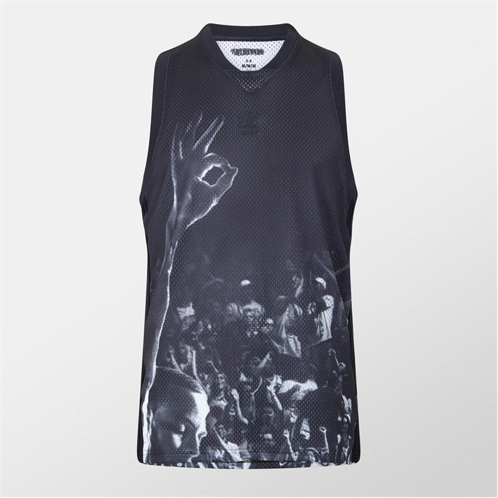 Under Armour Men's Black Curry Signature Tank Top in Size XL, Sports Direct