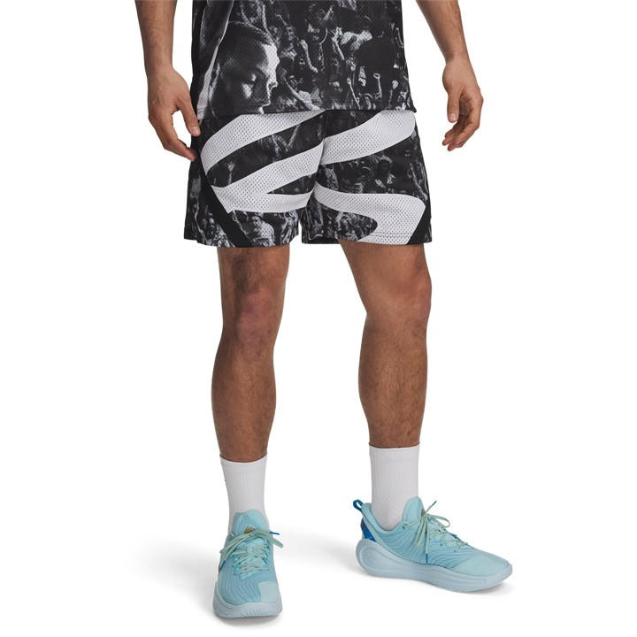 Under Armour Men's Black Curry Signature Sub Basketball Shorts in Size XL, Sports Direct