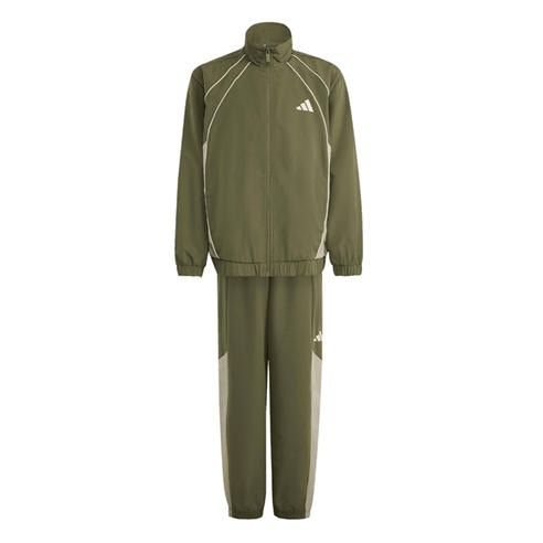 adidas - Kids' Full-Zip Woven Jacket and Trousers Clothing Set