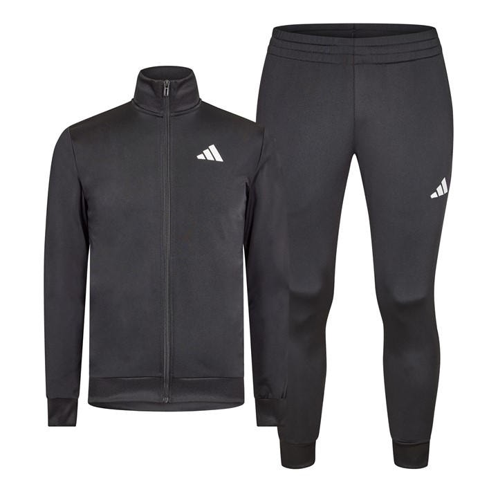 Adidas Men's Black Linear Tracksuit in Size M, Sports Direct