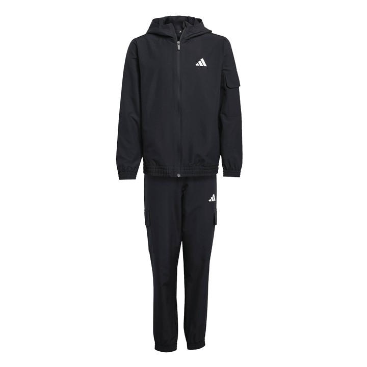 Adidas Boys Black J Wv Crg Ts in Size 14 Years, Sports Direct