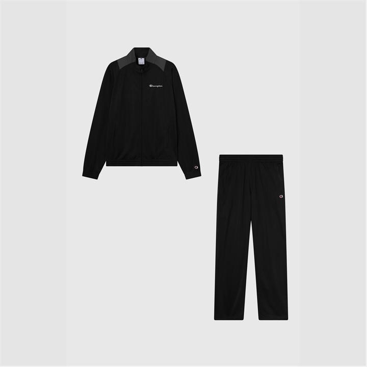 Champion Men's Black Poly Tracksuit in Size 2XL, Sports Direct