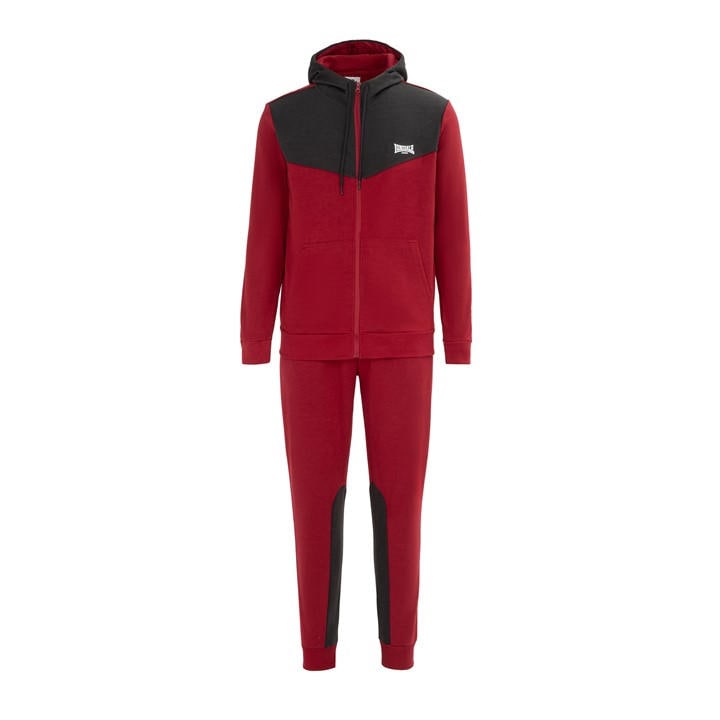 Lonsdale Men's Red Tracksuit in Size 3XL, Sports Direct