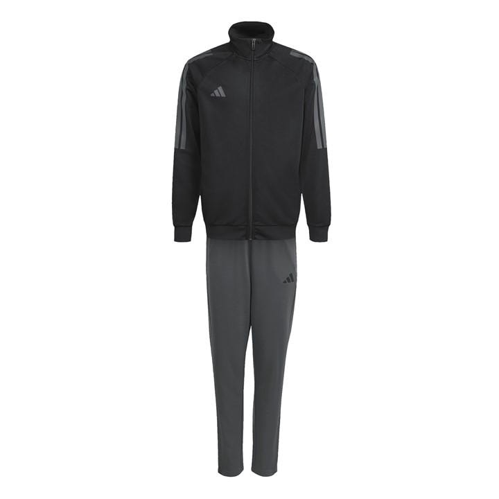 Adidas Boys Black Essentials Sereno Tracksuit  in Size 13 - 14 Years, Sports Direct