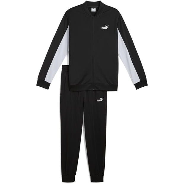Black - Puma - Puma Poly Baseball Suit Tracksuit Mens